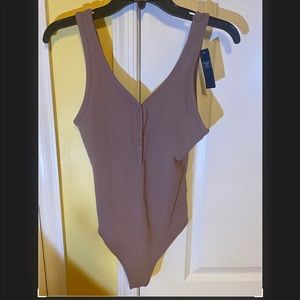 Abercrombie Brown Bodysuit